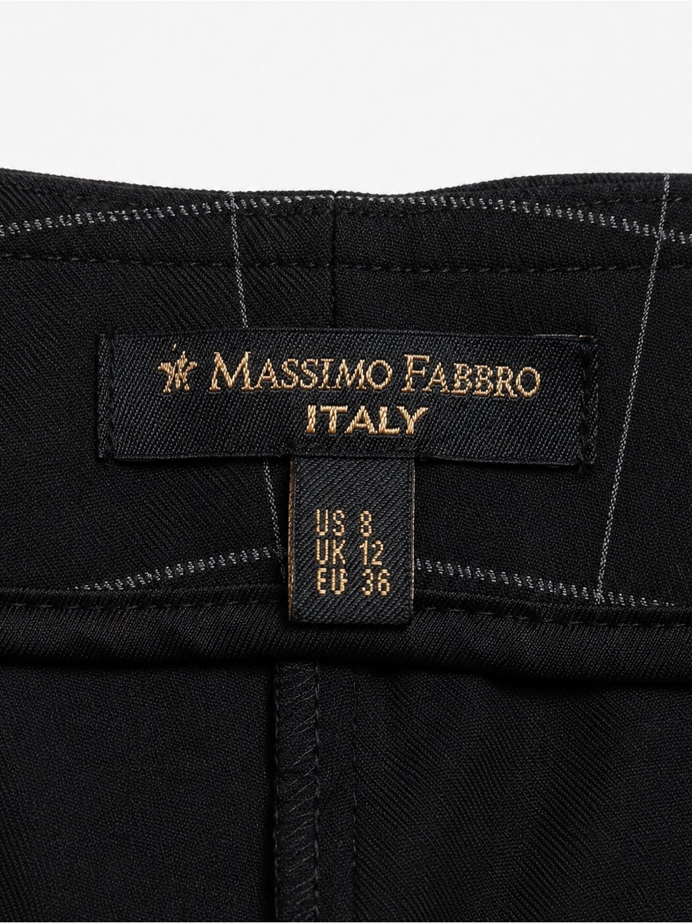 Women's Black Tailored Trousers